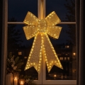 BRILAGI - Decorazione natalizia LED da esterno LED/3,3W/230V IP44, fiocco dorato
