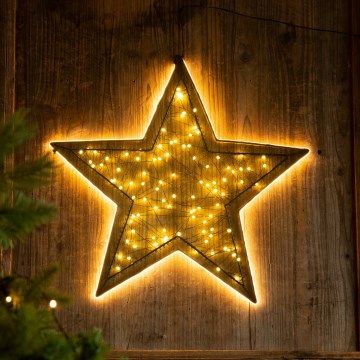 Brilagi - Decorazione natalizia LED per esterni LED/2,6W/230V IP44 a forma di stella