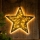 Brilagi - Decorazione natalizia LED per esterni LED/2,6W/230V IP44 a forma di stella