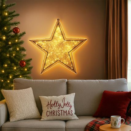 Brilagi - Decorazione natalizia LED per esterni LED/2,6W/230V IP44 a forma di stella