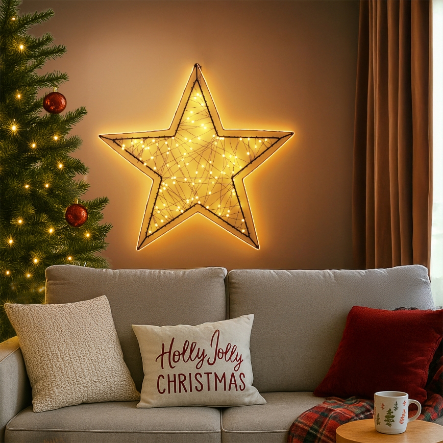 Brilagi - Decorazione natalizia LED per esterni LED/2,6W/230V IP44 a forma di stella