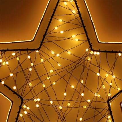 Brilagi - Decorazione natalizia LED per esterni LED/2,6W/230V IP44 a forma di stella