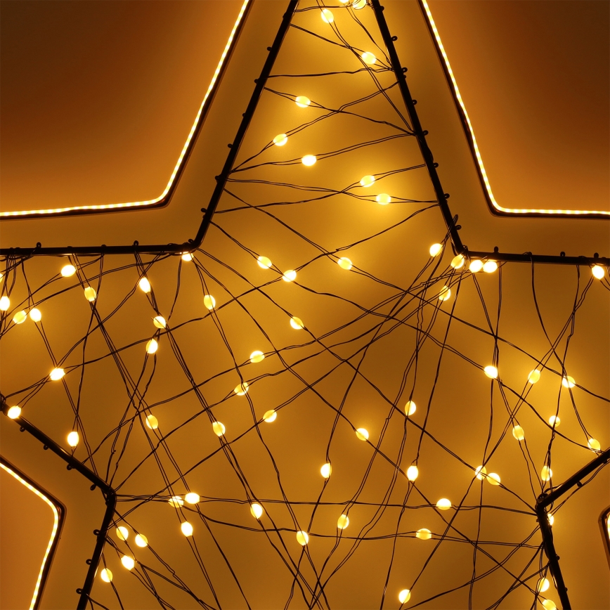 Brilagi - Decorazione natalizia LED per esterni LED/2,6W/230V IP44 a forma di stella