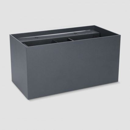 Brilagi - DOUBLE CUBE Lampada da parete a LED per esterni LED/12W/230V antracite IP65