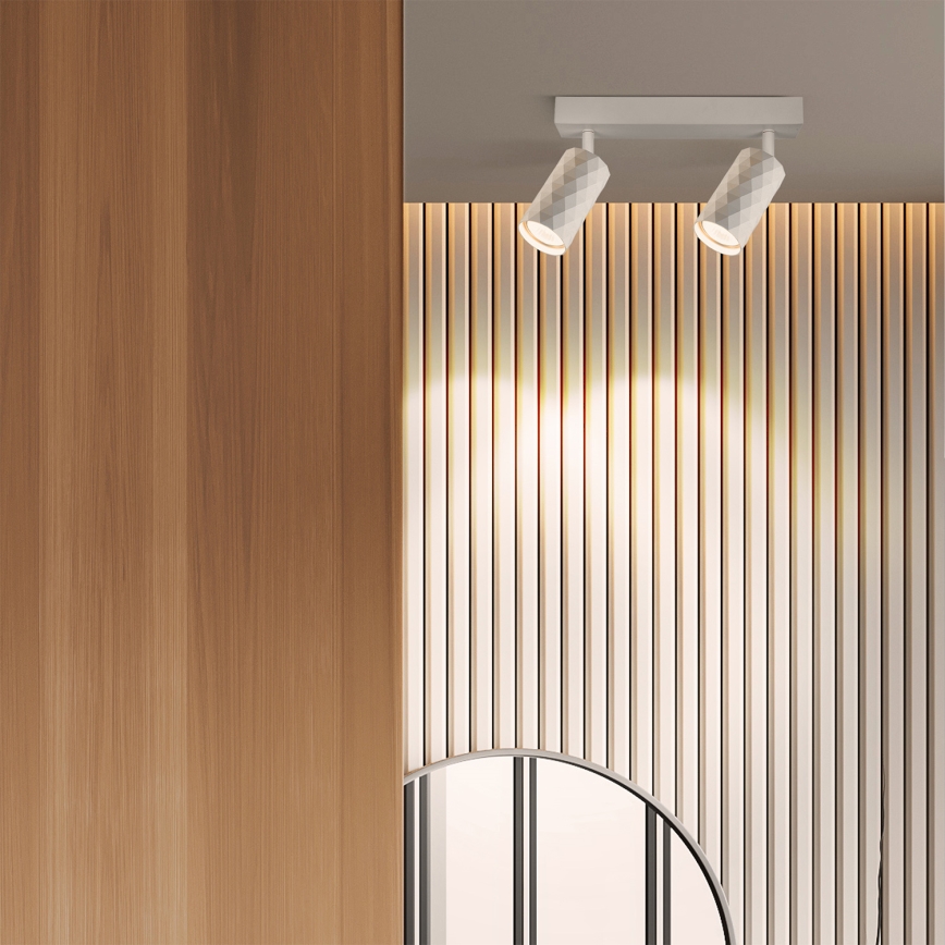 Brilagi - Faretto LED RGBW dimmerabile SELE DIAMANT 2xGU10/6,5W/230V 2700-6500K Wi-Fi bianco