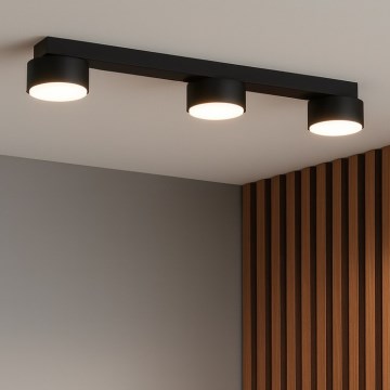 Brilagi - Faretto 3xGX53/12W/230V nero