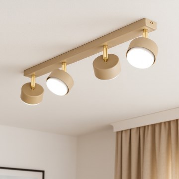 Brilagi - Faretto 4xGX53/12W/230V beige