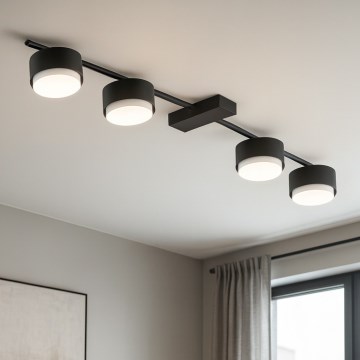 Brilagi - Faretto 4xGX53/12W/230V nero