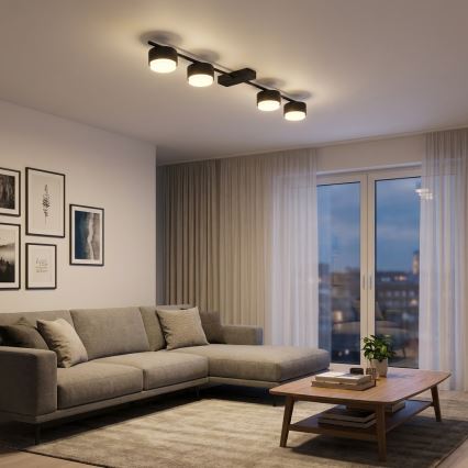 Brilagi - Faretto 4xGX53/12W/230V nero