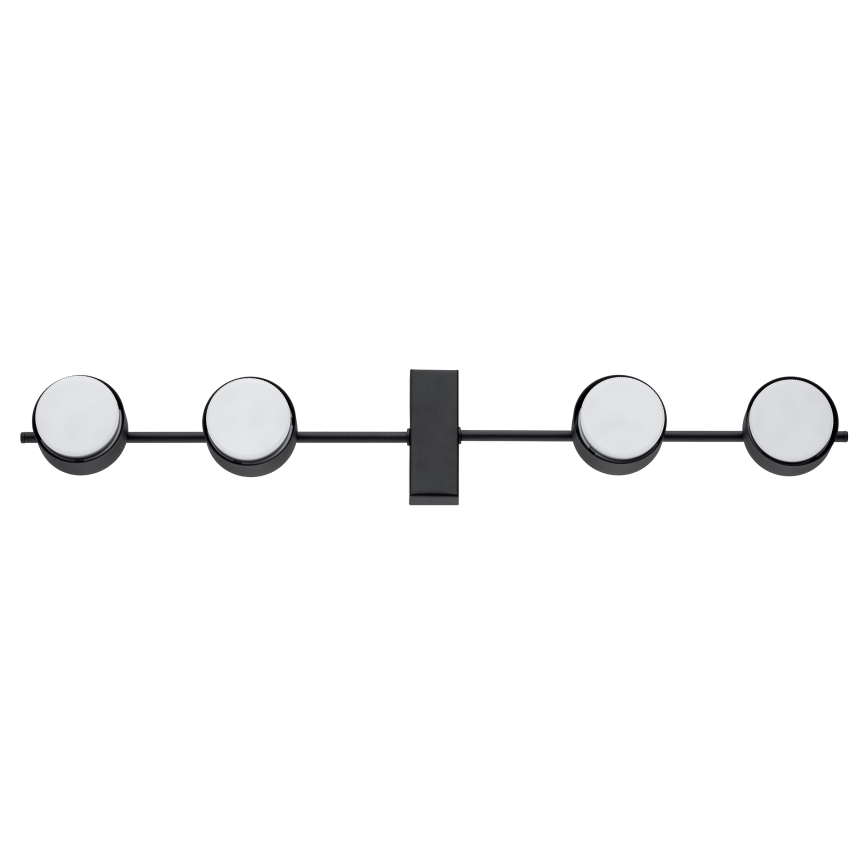 Brilagi - Faretto 4xGX53/12W/230V nero