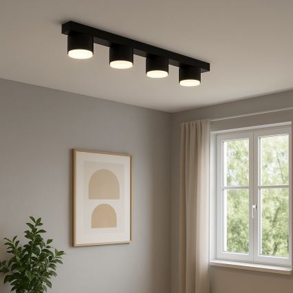 Brilagi - Faretto a 4 luci 4xGX53/12W/230V nero