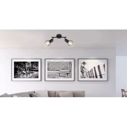 Brilagi - Faretto CAGE 2xE14/40W/230V
