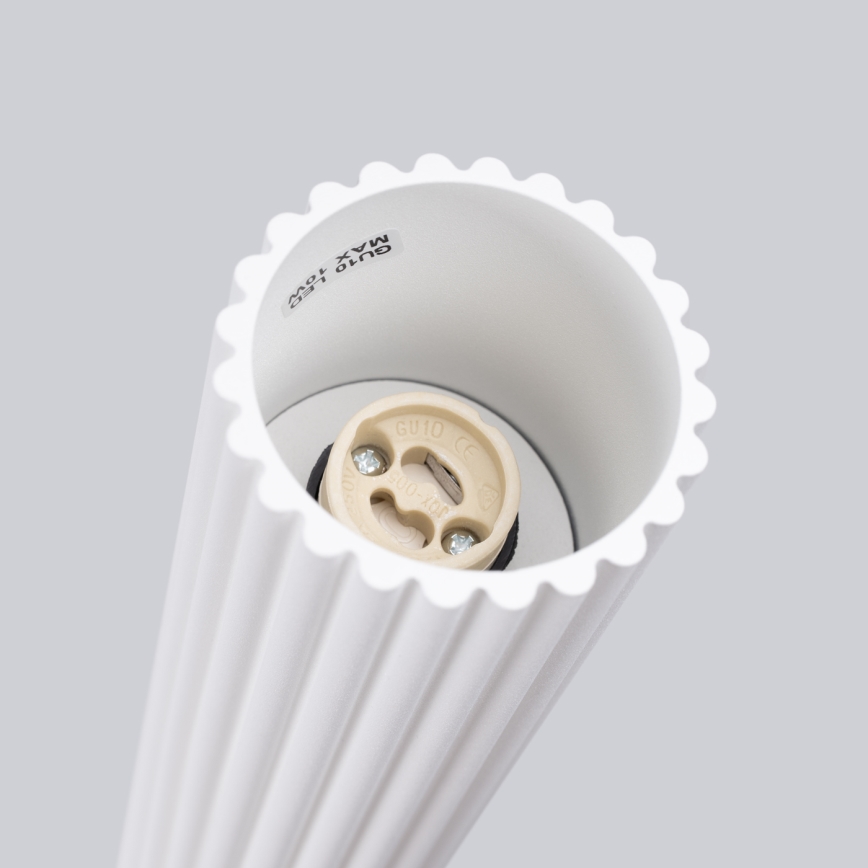 Brilagi - Faretto CRESTO 1xGU10/10W/230V 10 cm bianco