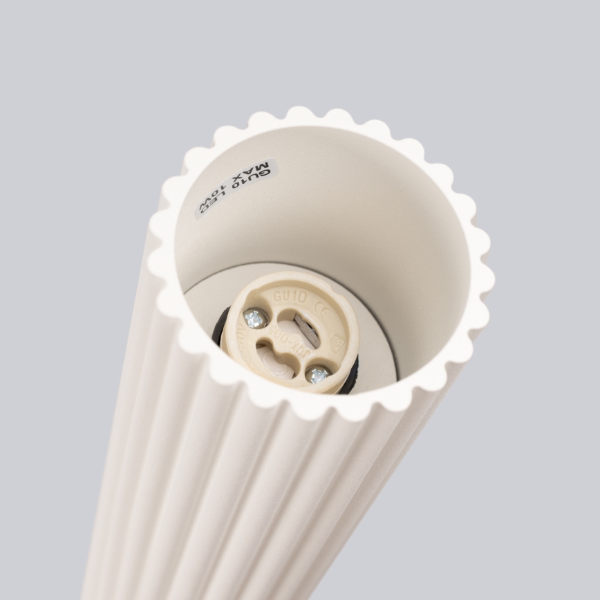 Brilagi - Faretto CRESTO 1xGU10/10W/230V 10 cm color crema