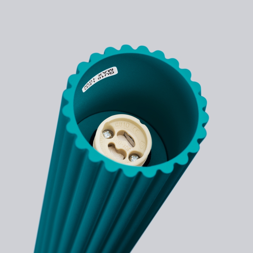 Brilagi - Faretto CRESTO 1xGU10/10W/230V 10 cm turchese