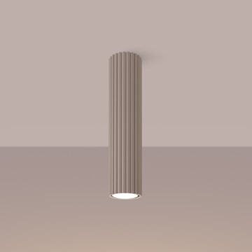 Brilagi - Faretto CRESTO 1xGU10/10W/230V 30 cm taupe