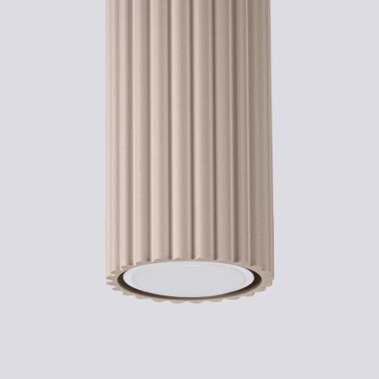 Brilagi - Faretto CRESTO 1xGU10/10W/230V 40 cm taupe