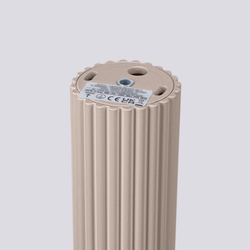 Brilagi - Faretto CRESTO 1xGU10/10W/230V 40 cm taupe