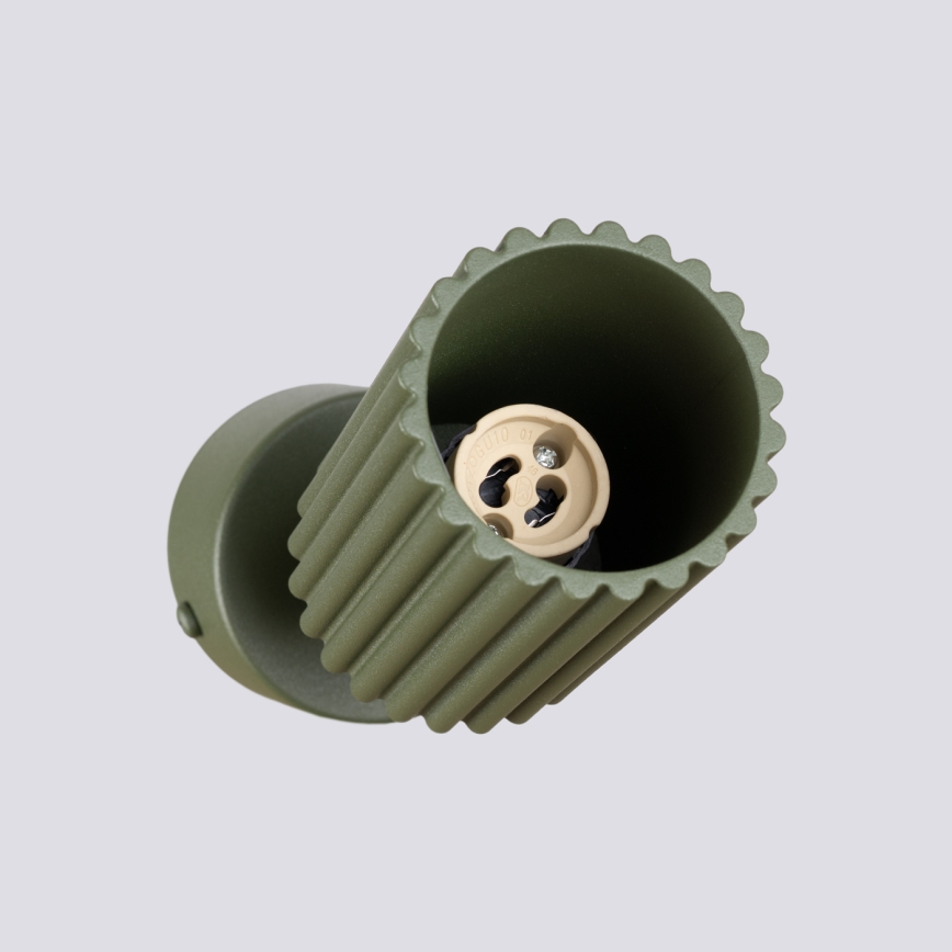 Brilagi - Faretto CRESTO 1xGU10/10W/230V verde