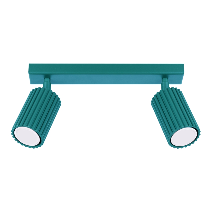 Brilagi - Faretto CRESTO 2x GU10/10W/230V turchese