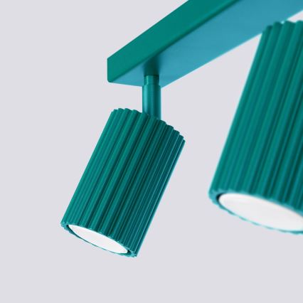 Brilagi - Faretto CRESTO 2x GU10/10W/230V turchese