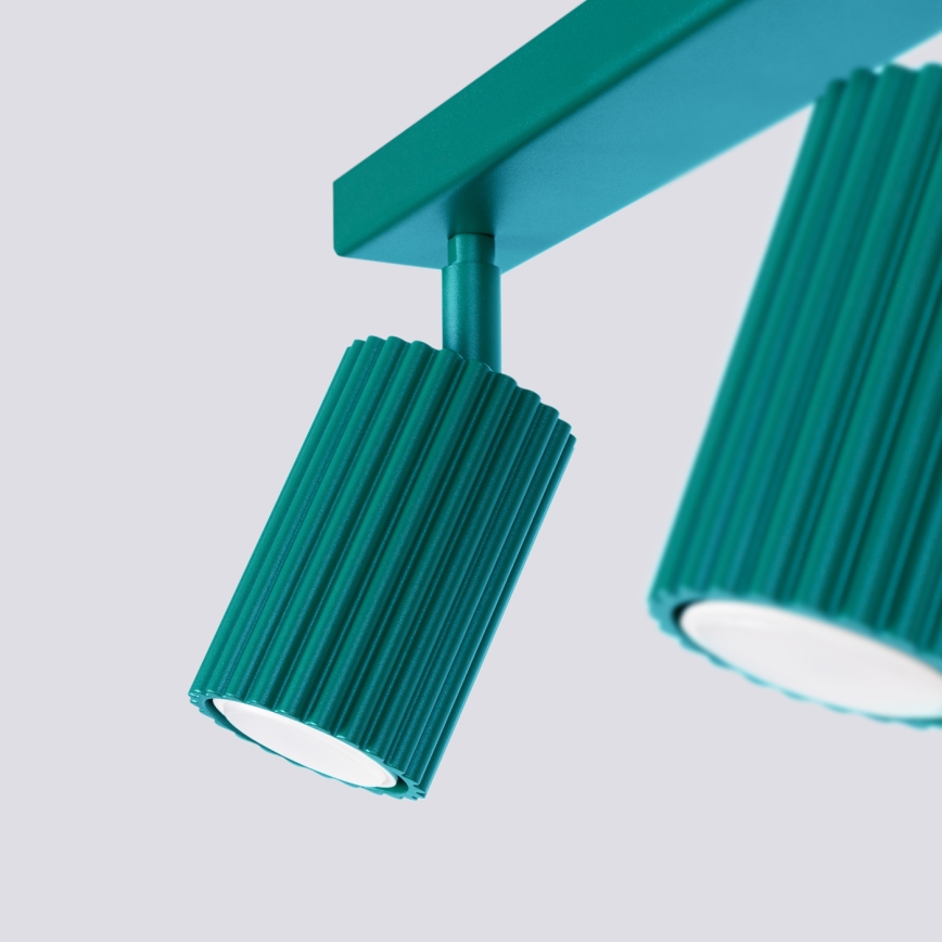 Brilagi - Faretto CRESTO 2x GU10/10W/230V turchese