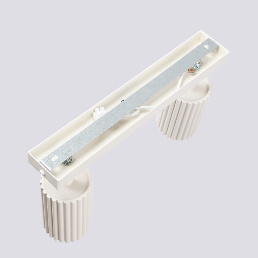 Brilagi - Faretto CRESTO 2xGU10/10W/230V color crema