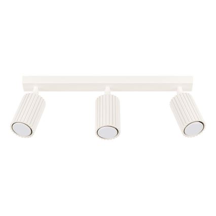 Brilagi - Faretto CRESTO 3xGU10/10W/230V color crema