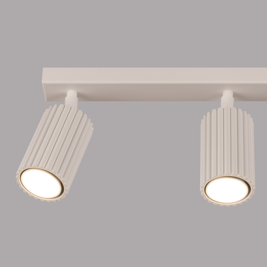 Brilagi - Faretto CRESTO 3xGU10/10W/230V color crema