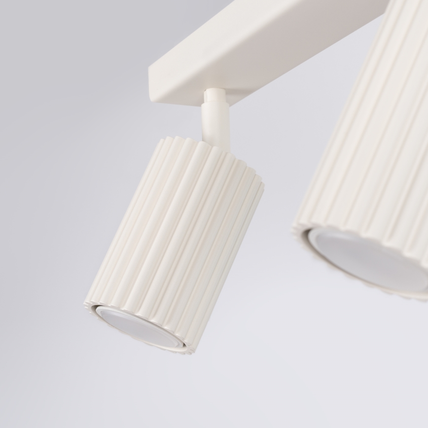 Brilagi - Faretto CRESTO 3xGU10/10W/230V color crema