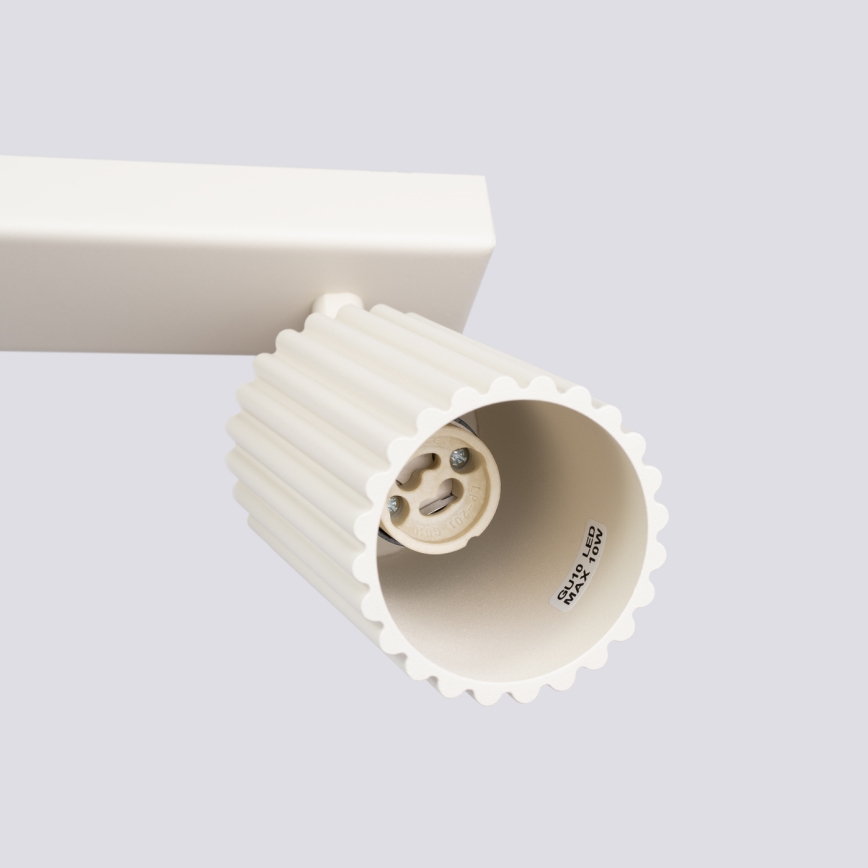 Brilagi - Faretto CRESTO 3xGU10/10W/230V color crema