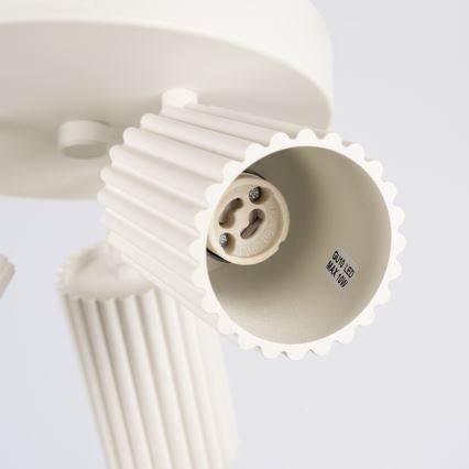 Brilagi - Faretto CRESTO 3xGU10/10W/230V crema