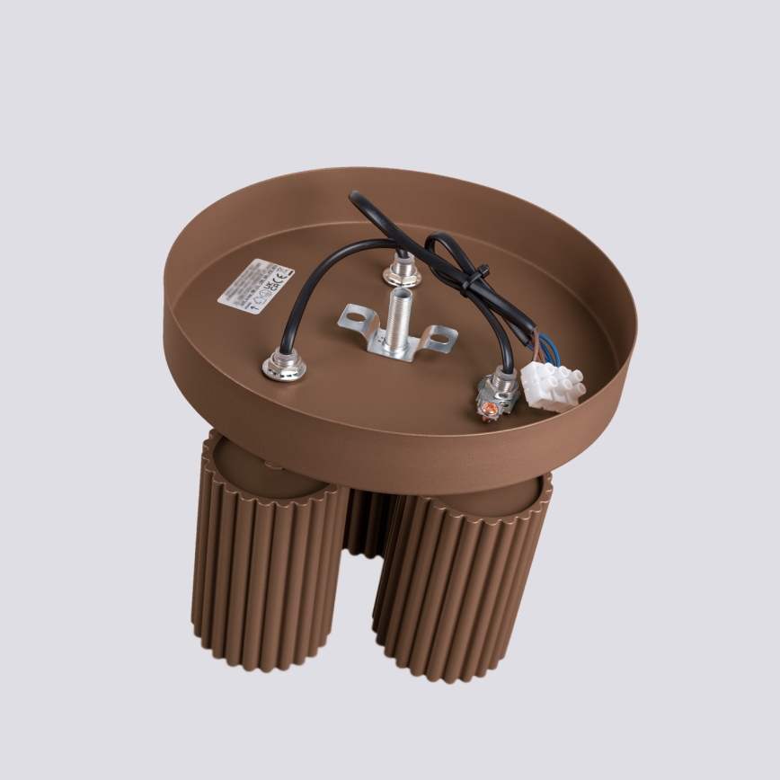 Brilagi - Faretto CRESTO 3xGU10/10W/230V marrone