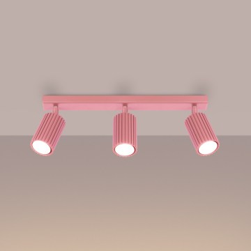 Brilagi - Faretto CRESTO 3xGU10/10W/230V rosa