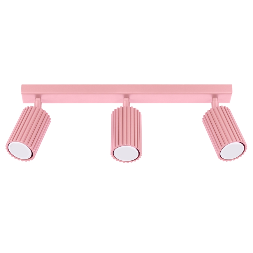 Brilagi - Faretto CRESTO 3xGU10/10W/230V rosa