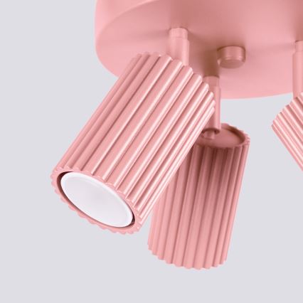 Brilagi - Faretto CRESTO 3xGU10/10W/230V rosa