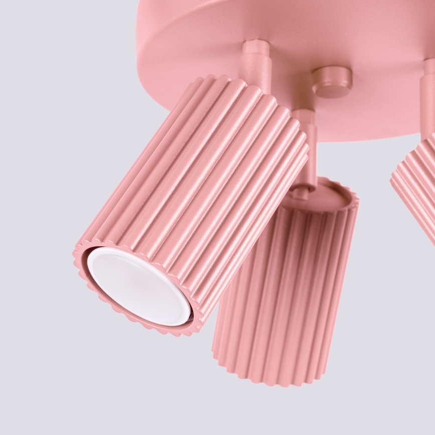 Brilagi - Faretto CRESTO 3xGU10/10W/230V rosa