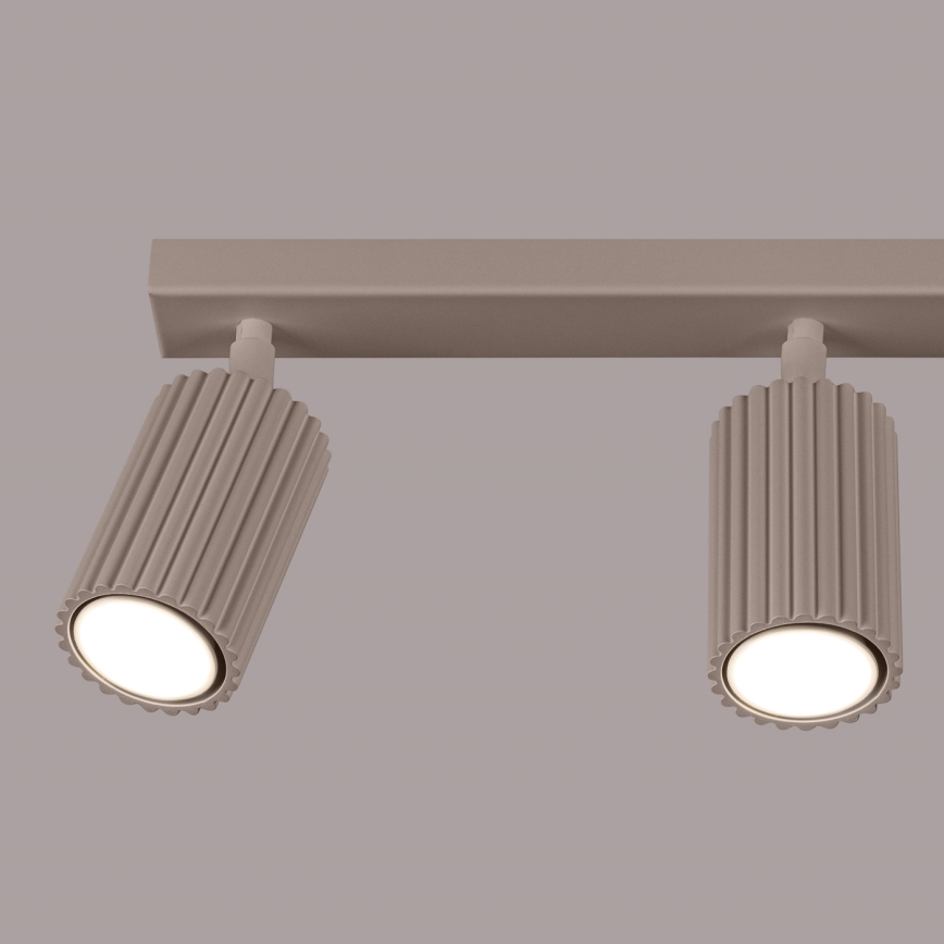 Brilagi - Faretto CRESTO 3xGU10/10W/230V taupe
