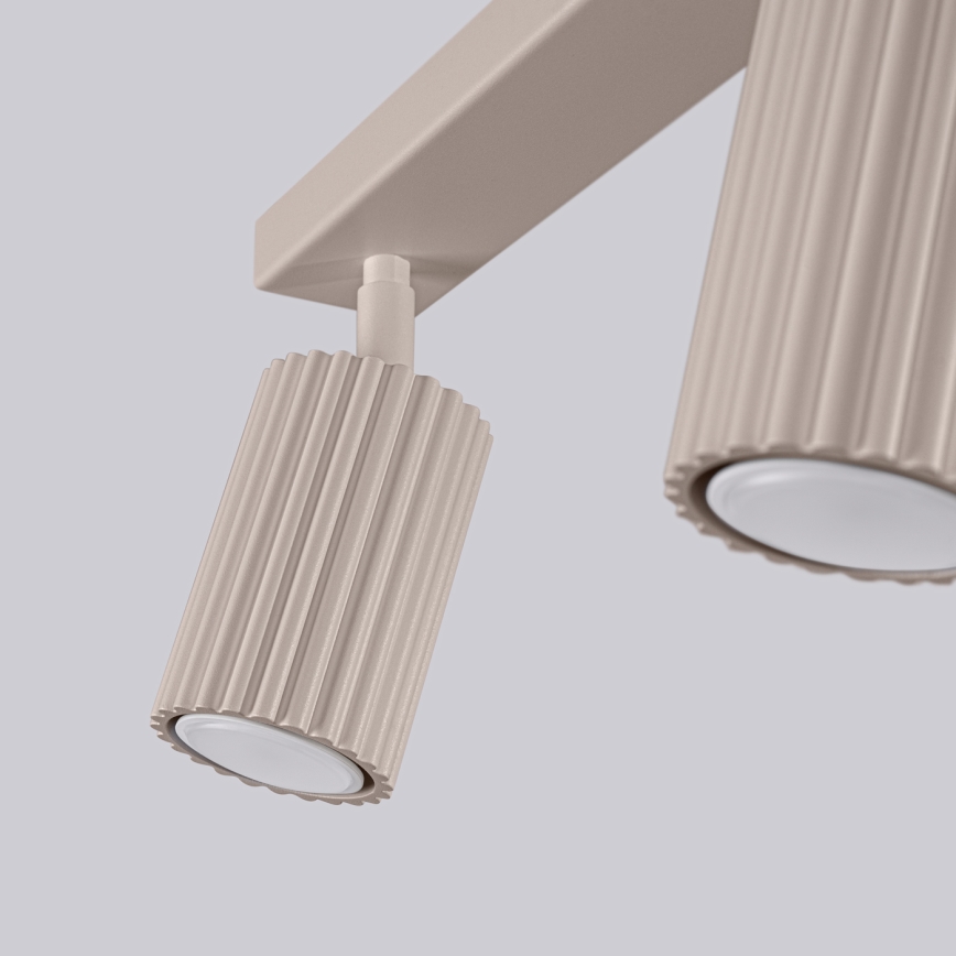 Brilagi - Faretto CRESTO 3xGU10/10W/230V taupe