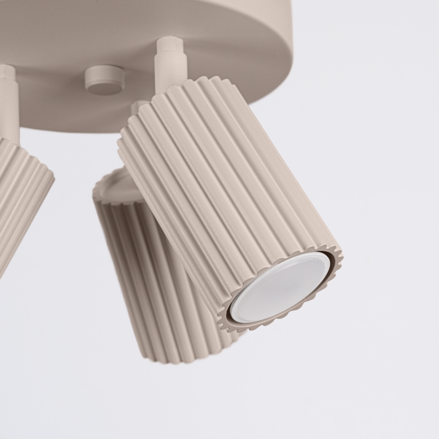 Brilagi - Faretto CRESTO 3xGU10/10W/230V taupe
