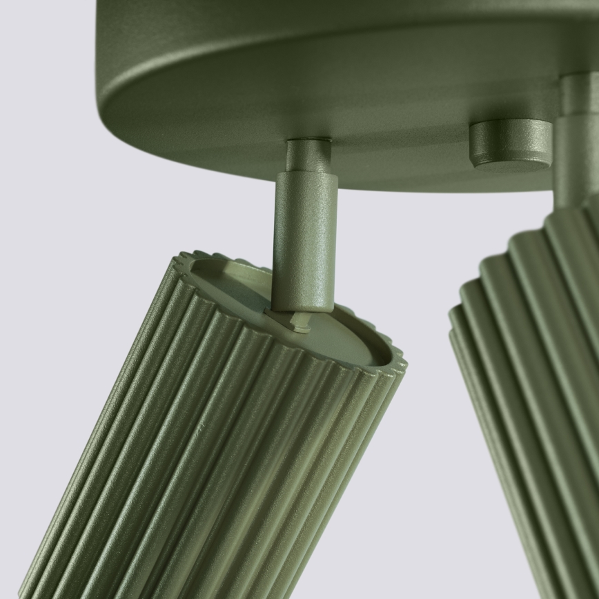 Brilagi - Faretto CRESTO 3xGU10/10W/230V verde