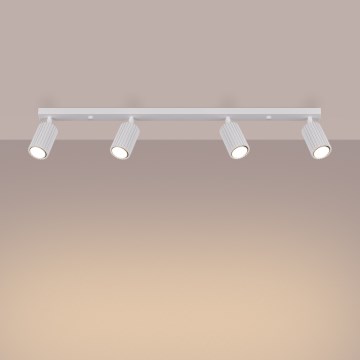 Brilagi - Faretto CRESTO 4xGU10/10W/230V bianco