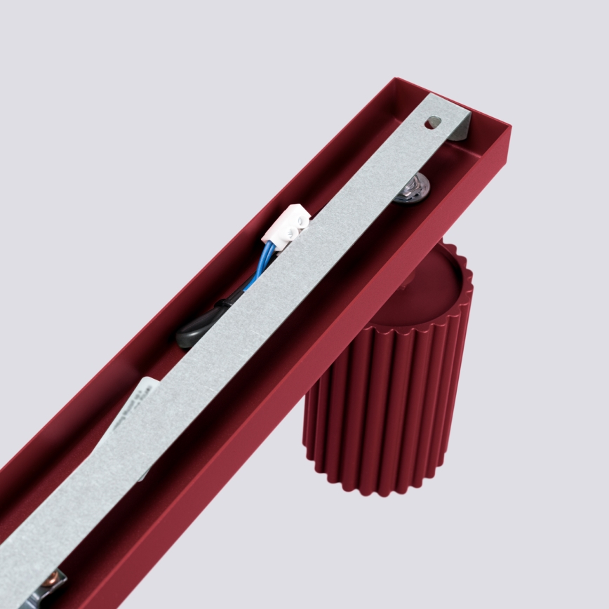 Brilagi - Faretto CRESTO 4xGU10/10W/230V bordeaux