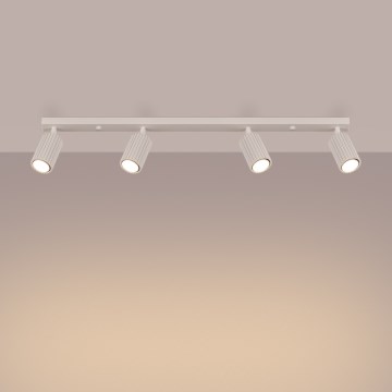 Brilagi - Faretto CRESTO 4xGU10/10W/230V color crema