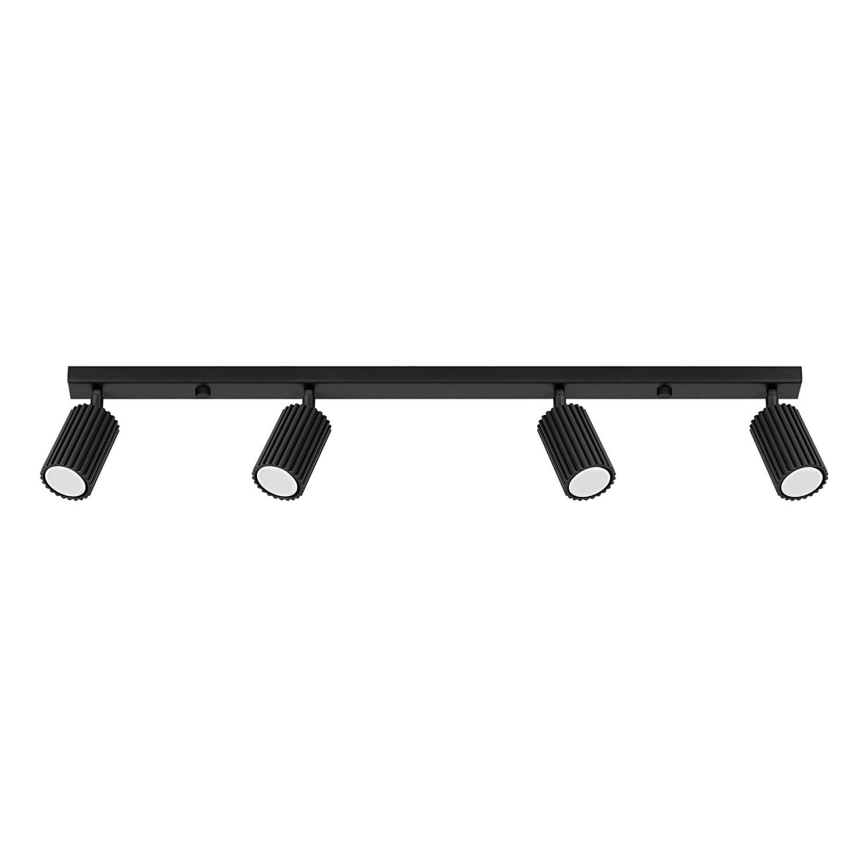Brilagi - Faretto CRESTO 4xGU10/10W/230V nero