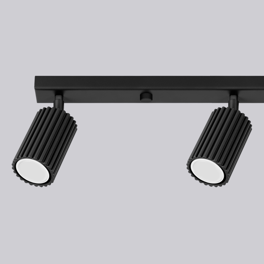 Brilagi - Faretto CRESTO 4xGU10/10W/230V nero
