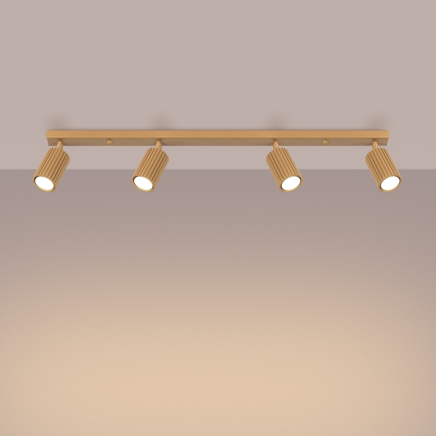 Brilagi - Faretto CRESTO 4xGU10/10W/230V oro