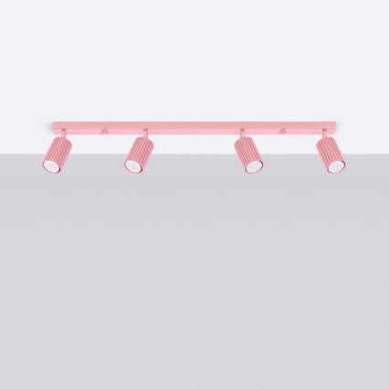 Brilagi - Faretto CRESTO 4xGU10/10W/230V rosa