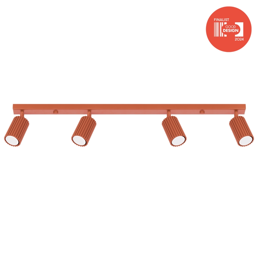 Brilagi - Faretto CRESTO 4xGU10/10W/230V rosso