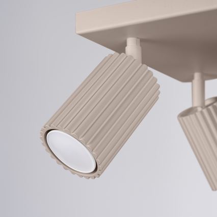 Brilagi - Faretto CRESTO 4xGU10/10W/230V taupe